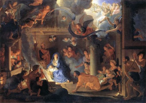 La Nativité par Charles Le Brun